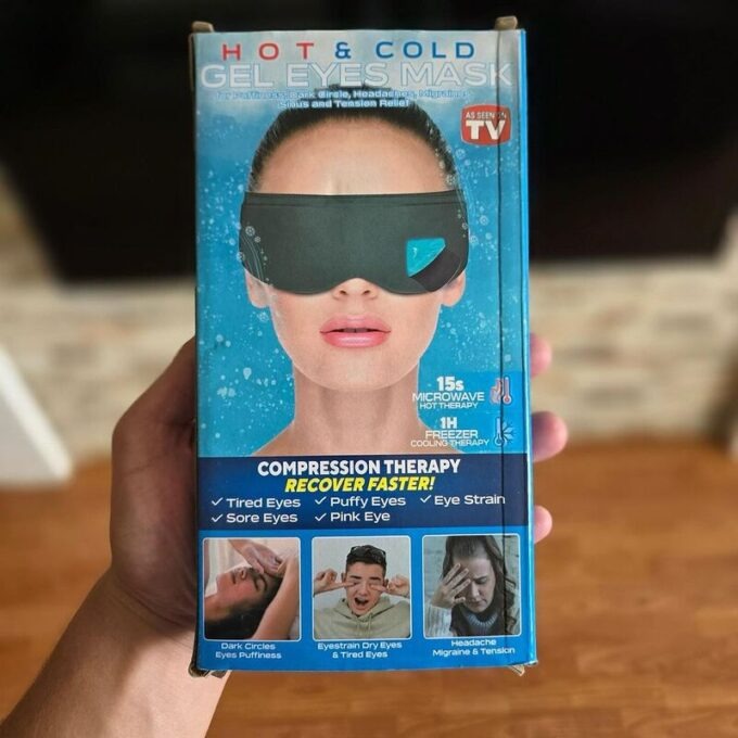 Banda de ojos delgada antifaz terapia fr